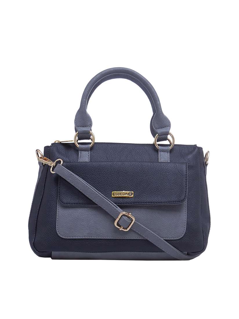 Buy ESBEDA Blue Solid Shoulder Bag Handbags for Women 2453964 Myntra