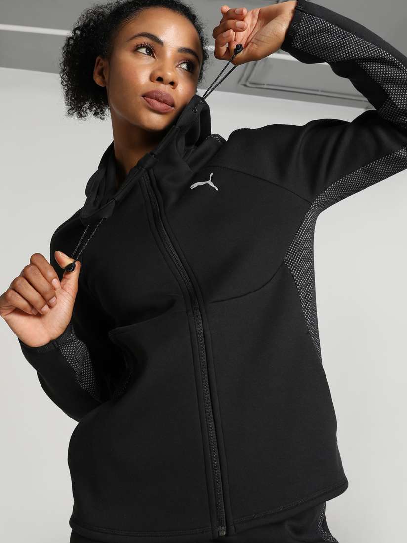 Puma evostripe hoodie womens 2025