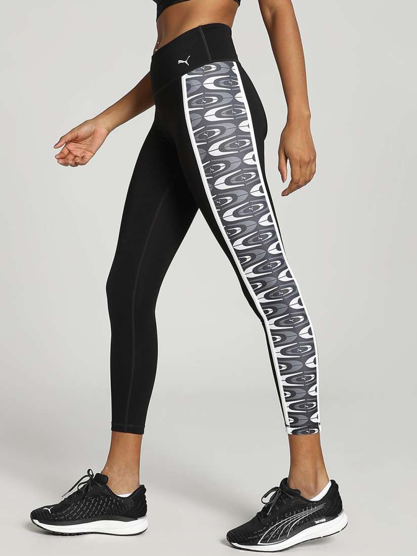 Buy Puma Women Retro Glam High Waisted Training Tights Tights for Women 24539718 Myntra