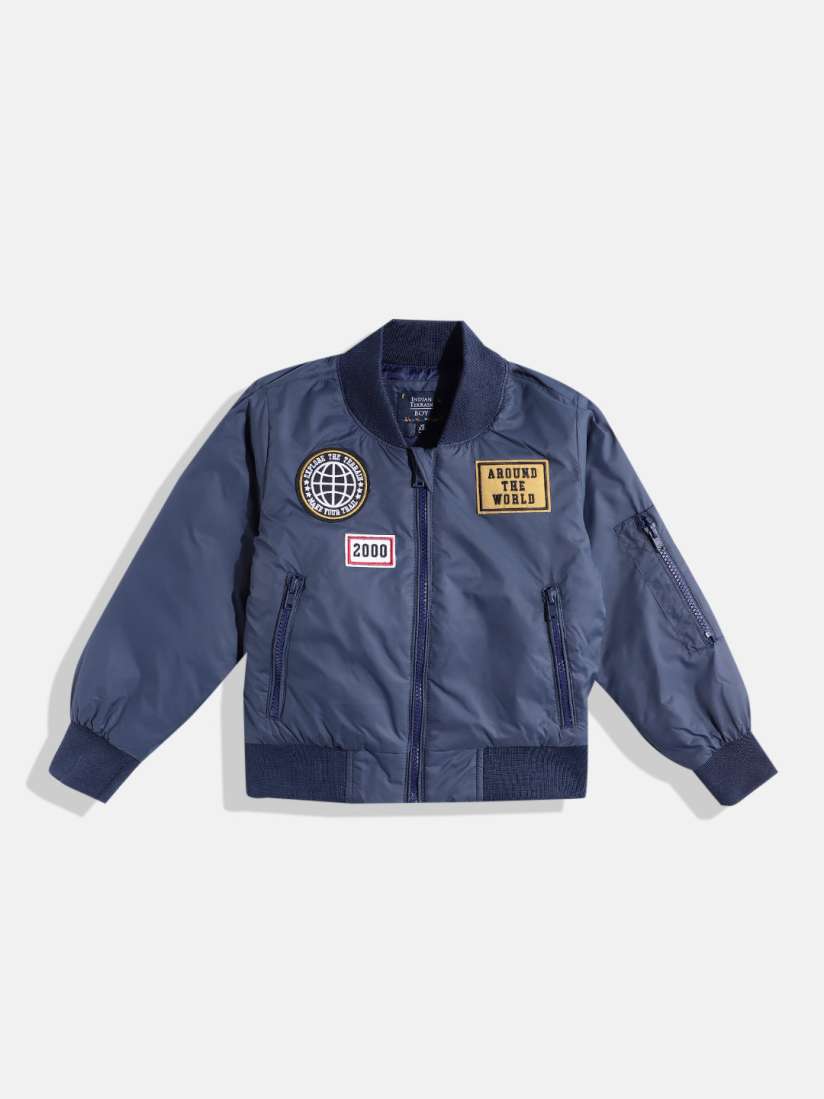 Buy Indian Terrain Boys Bomber Jacket Jackets for Boys 24539988 Myntra