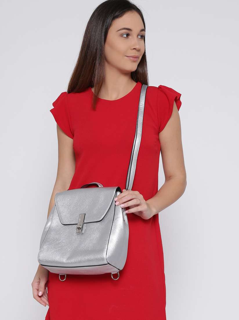 Aldo silver backpack clearance