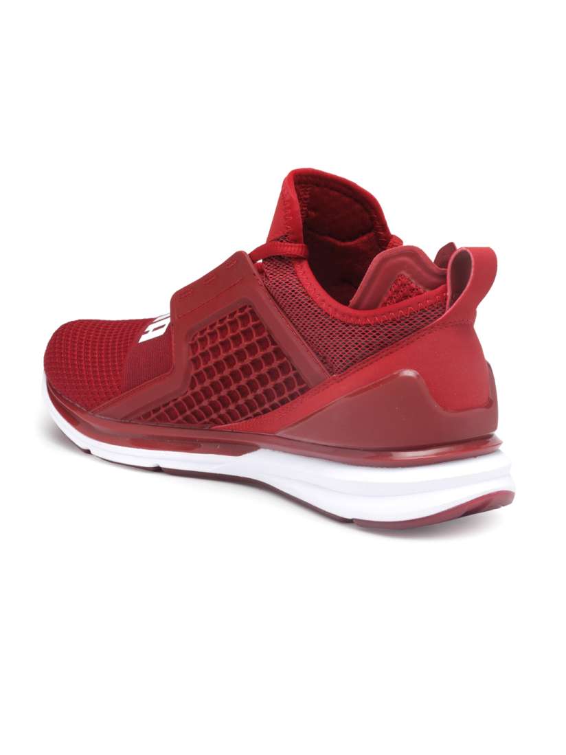 Buy Puma Men Maroon Ignite Limitless Weave Solid Mid Top Sneakers Casual Shoes for Men 2454379 Myntra