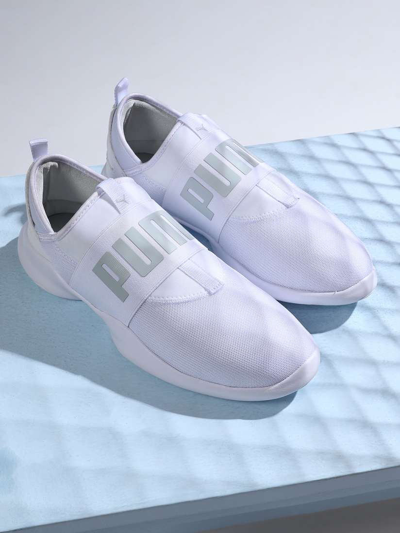 Buy Puma Unisex White Dare Slip On Sneakers Casual Shoes for Unisex 2454441 Myntra
