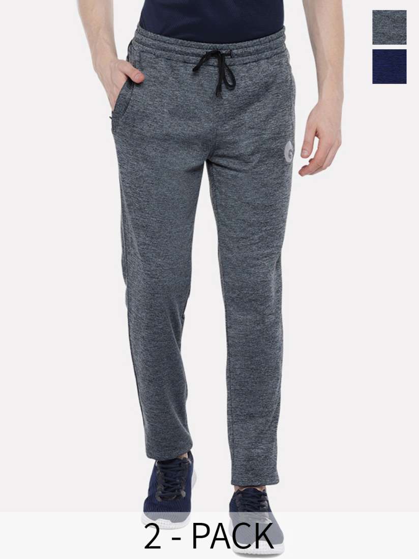 Buy Omtex Men Pack Of 2 Mid Rise Track Pants Track Pants for Men 24545506 Myntra