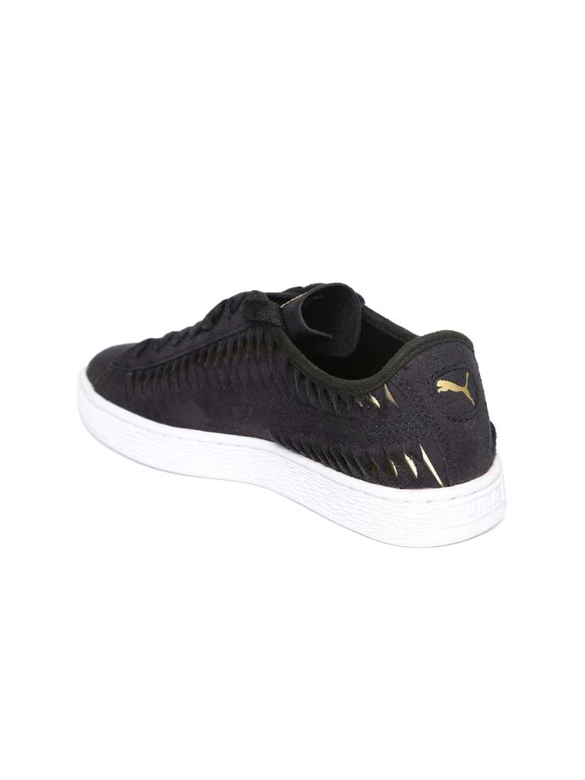 Buy Puma Women Black Suede Metallic Entwine Sneakers Casual Shoes for Women 2454601 Myntra