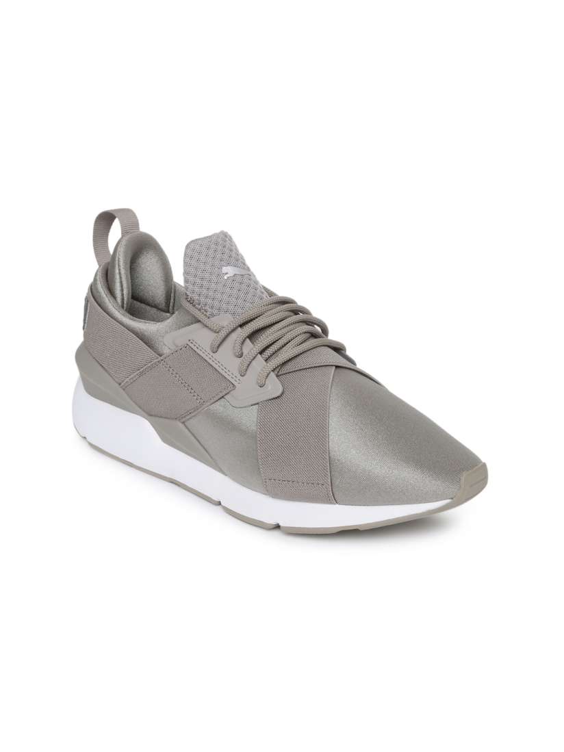 Buy Puma Women Taupe Muse Satin EP Sneakers Casual Shoes for Women 2454632 Myntra