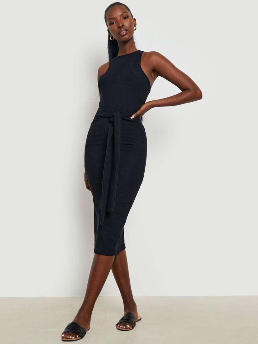Buy Boohoo Tie Up Detail Bodycon Mini Dress Dresses for Women 24547488 Myntra