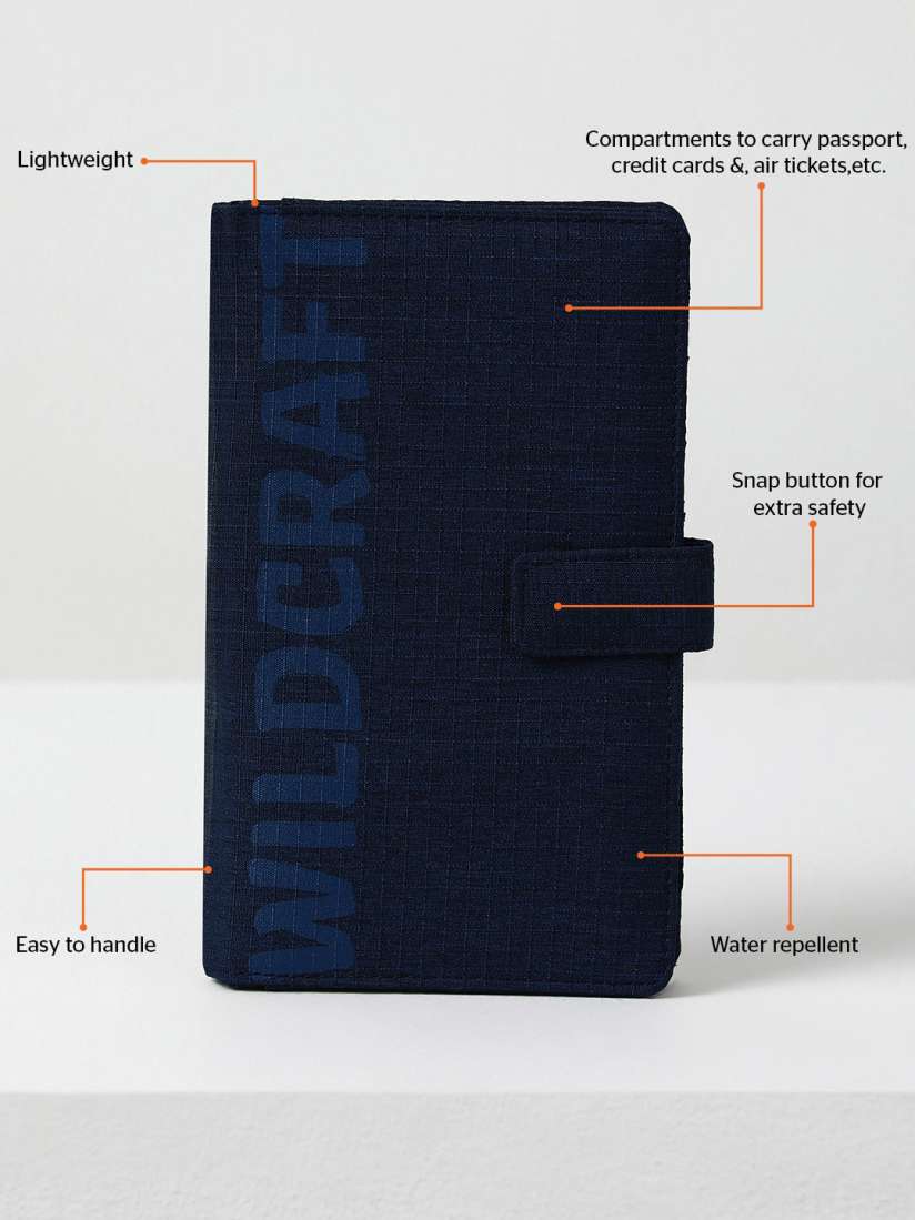 Wildcraft passport holder top