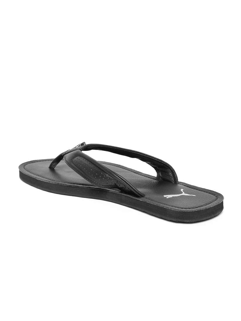 Buy Puma Men Black Java NT IDP Leather Comfort Sandals Sandals for Men 2454878 Myntra