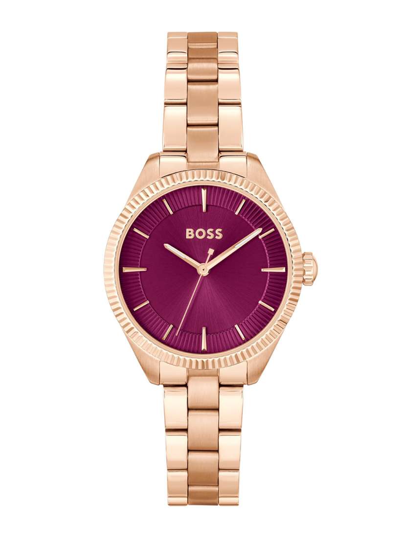 Buy BOSS Women Brass Dial Stainless Steel Bracelet Style Straps Analogue Watch 1502728 Watches for Women 24552786 Myntra