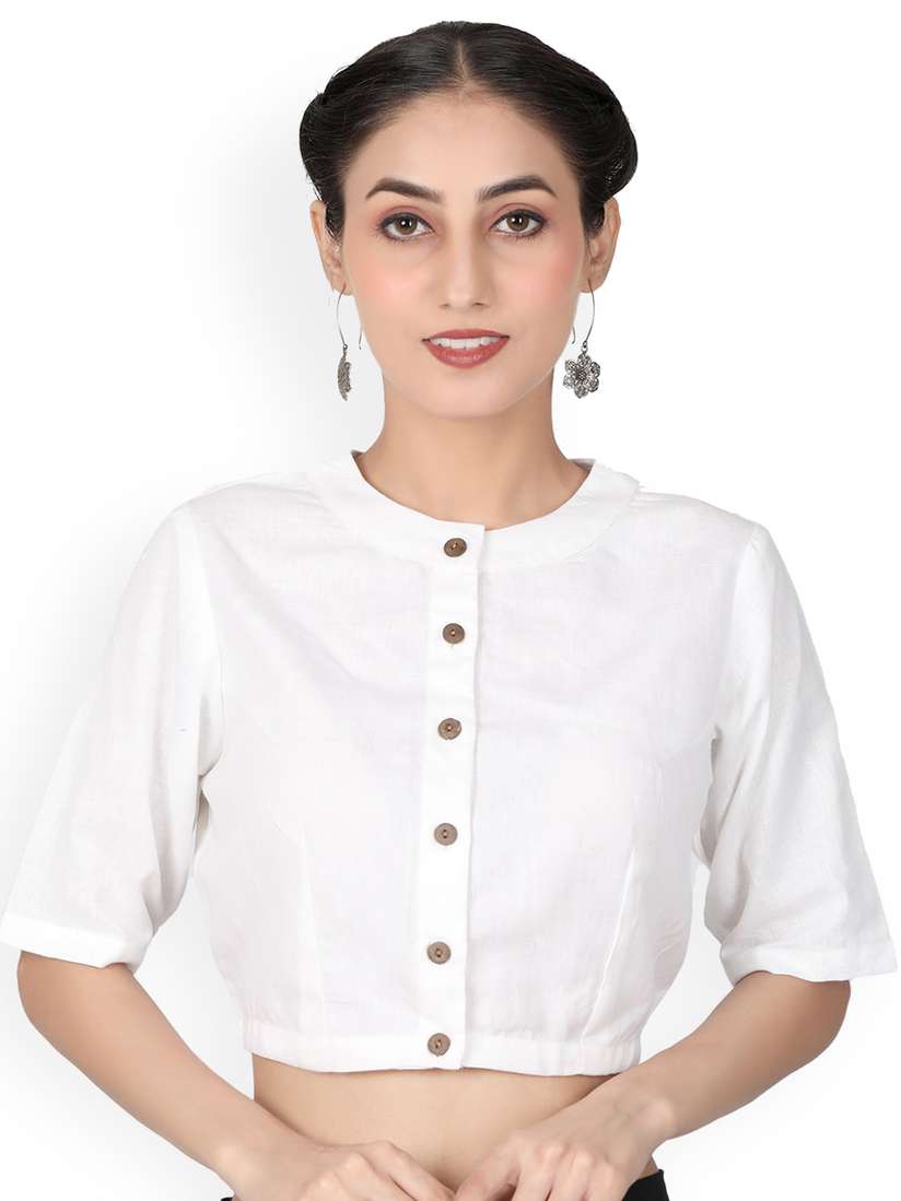 myntra blouse for saree