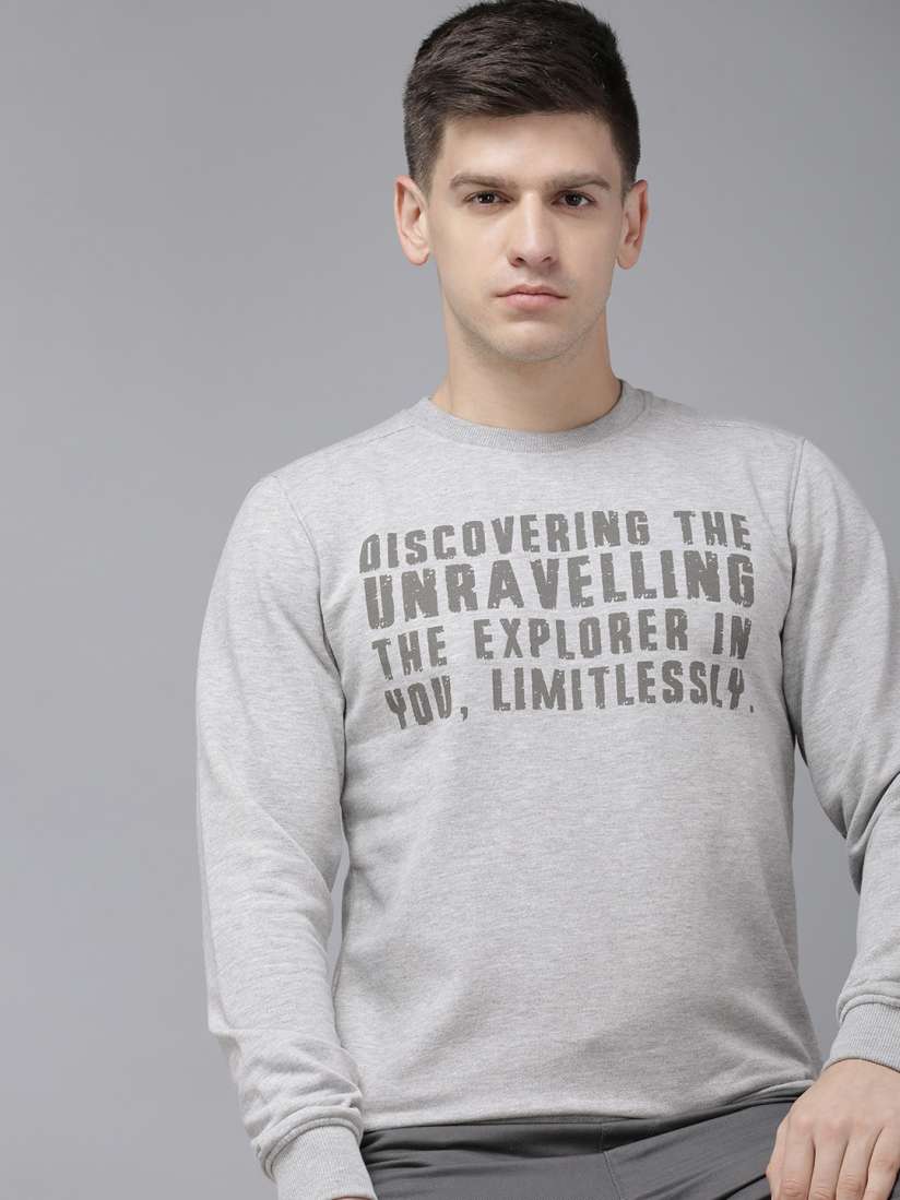Buy Wildcraft Typography Printed Pullover Sweatshirt Sweatshirts for Men 24560656 Myntra
