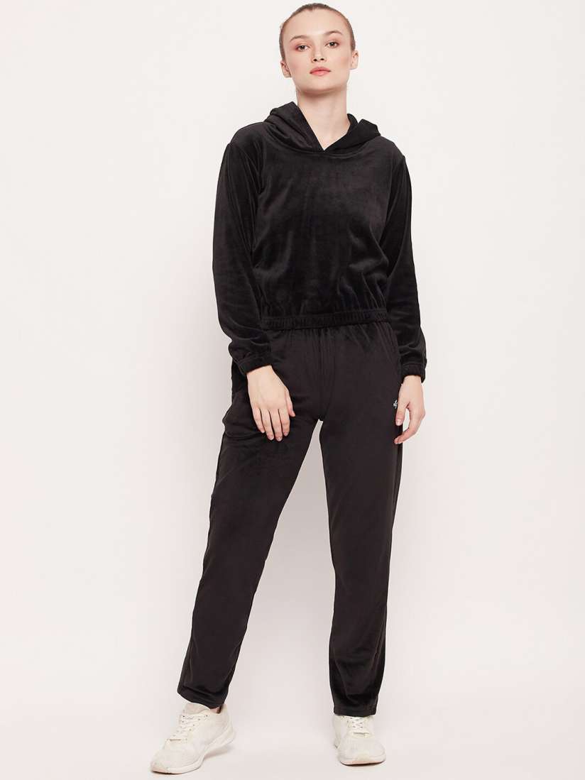 Buy NEVA Hooded Tracksuit Tracksuits for Women 24561212 Myntra