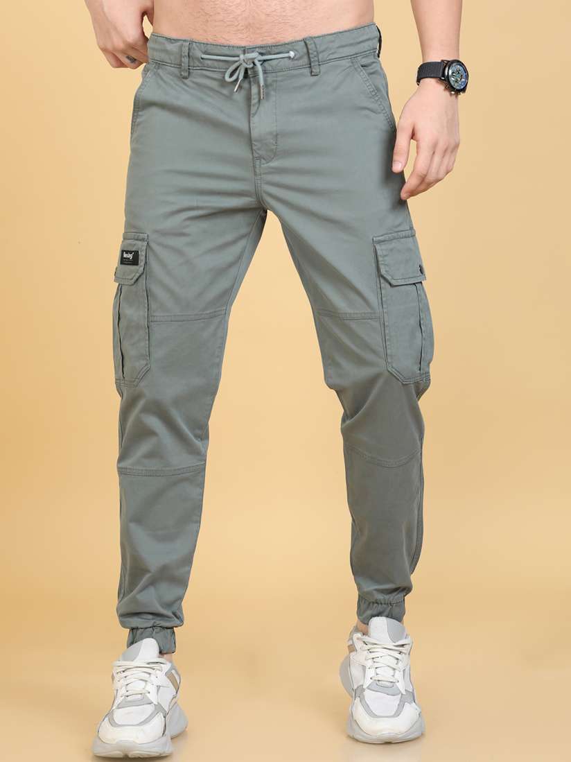 Buy Reslag Men Mid Rise Cotton Joggers Trousers Trousers for Men 24561246 Myntra