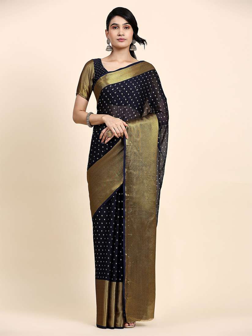 Myntra printed sarees new arrivals