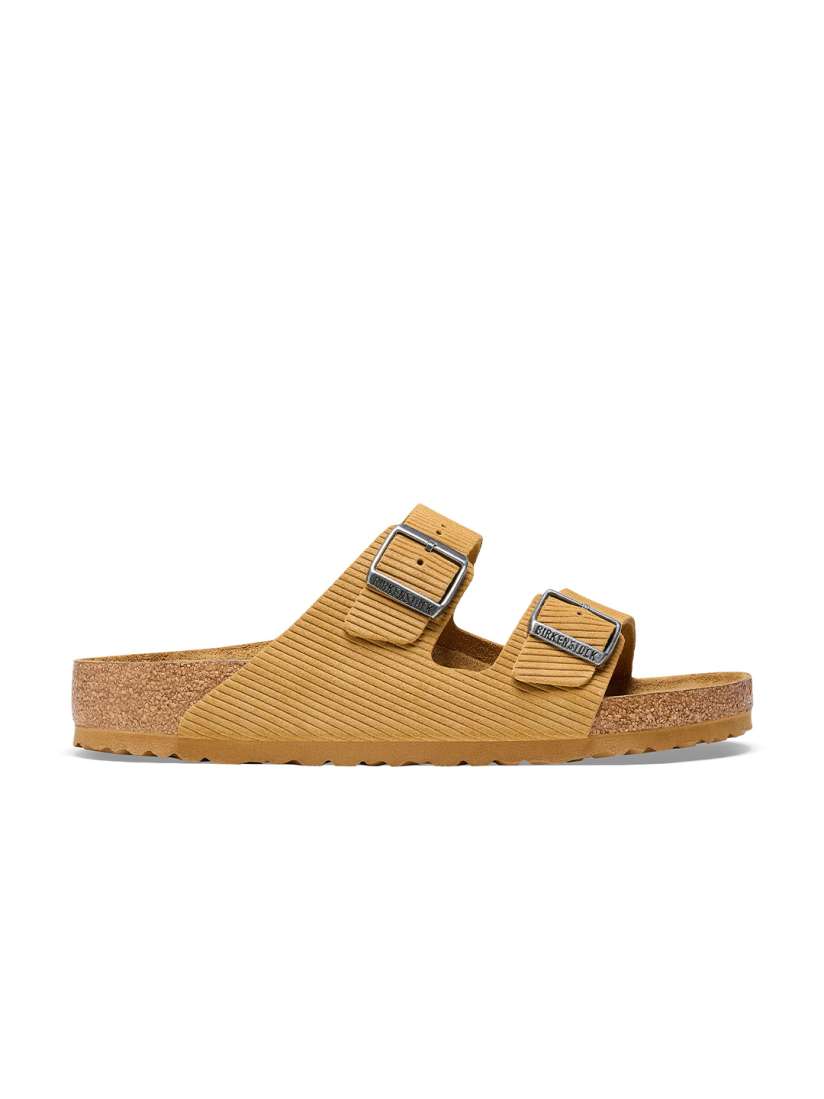 Yellow two strap birkenstocks on sale