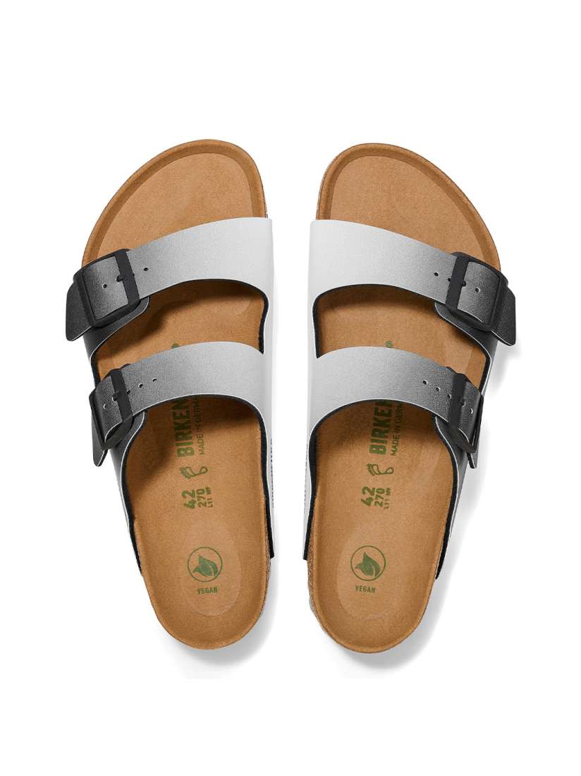 Birkenstock Unisex Arizona Birko-Flor Regular Width Two-Strap Comfort  Sandals