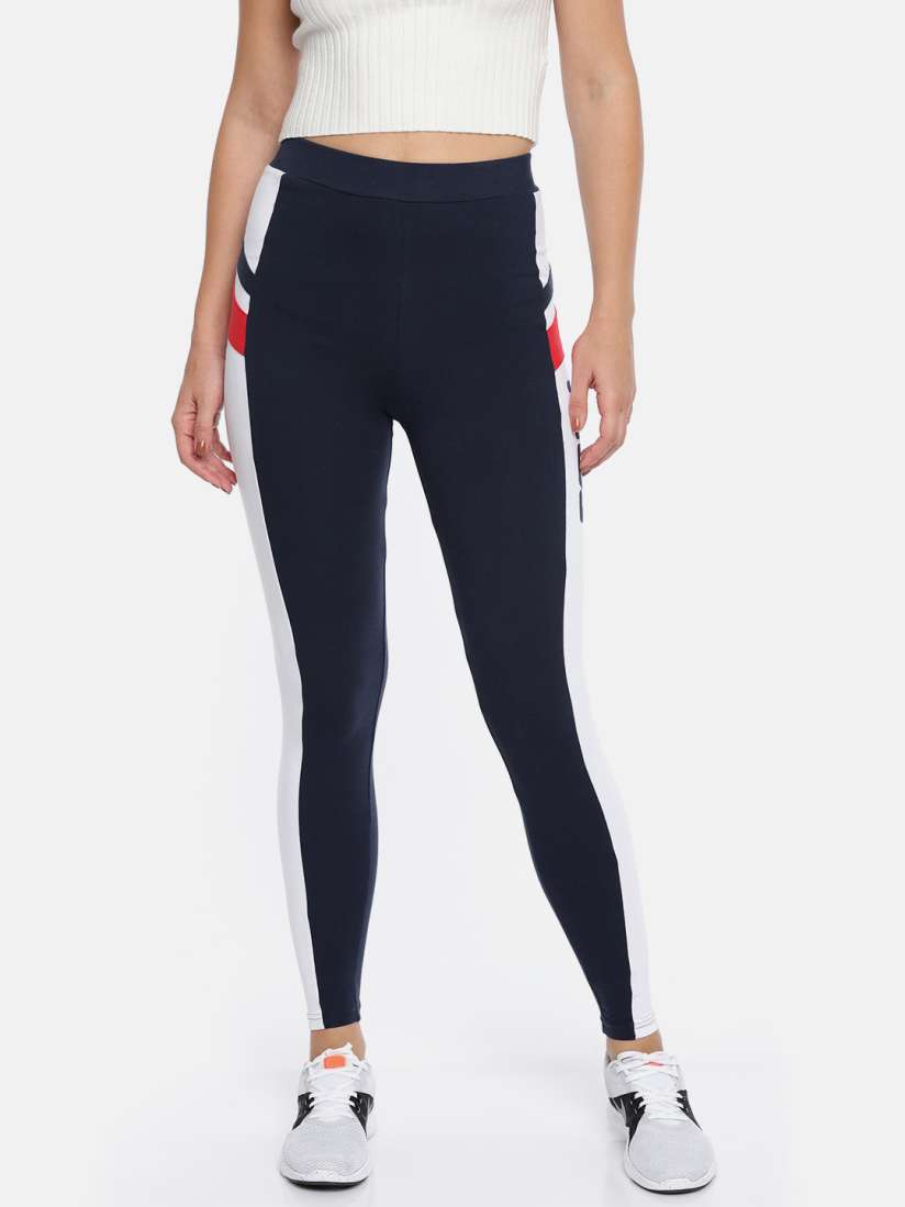 Buy FILA Women Navy Blue GRETA Track Pants Track Pants for Women 2458412 Myntra