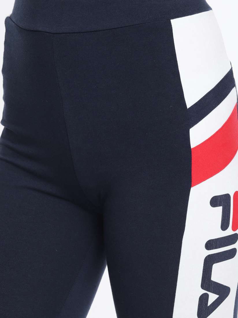 Fila greta navy & white leggings top