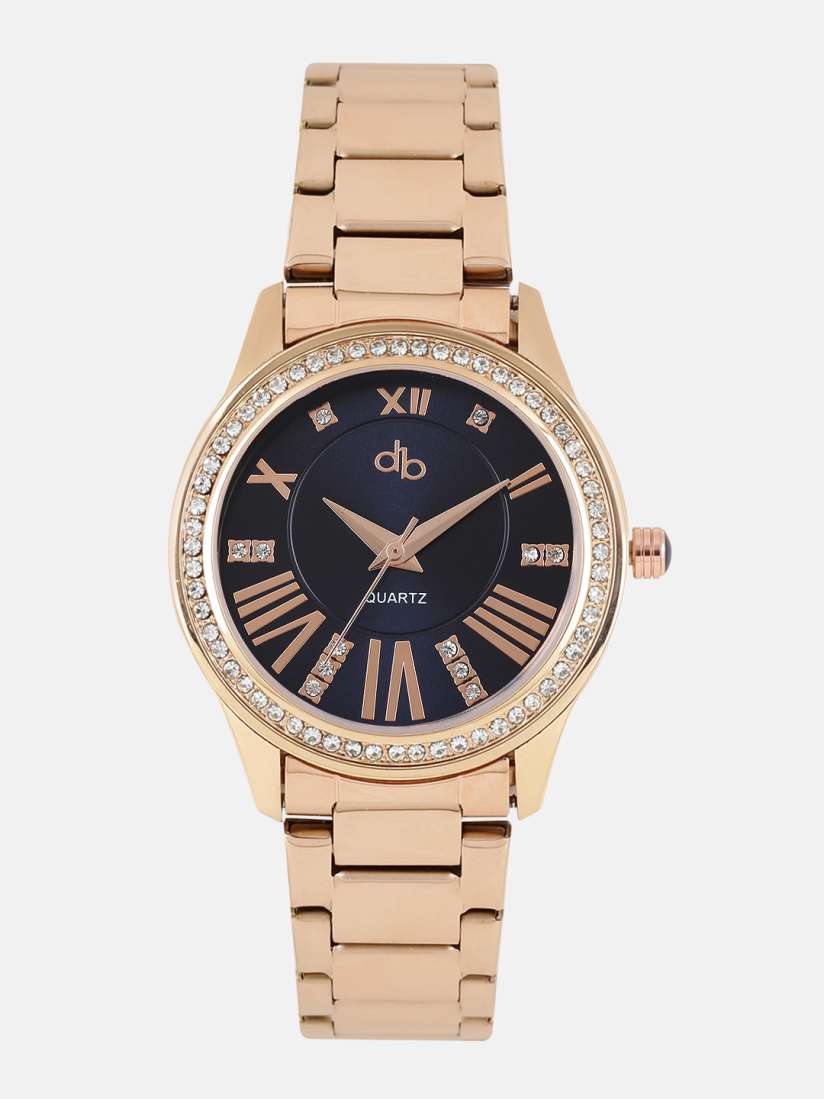 Dressberry blue analog watch outlet