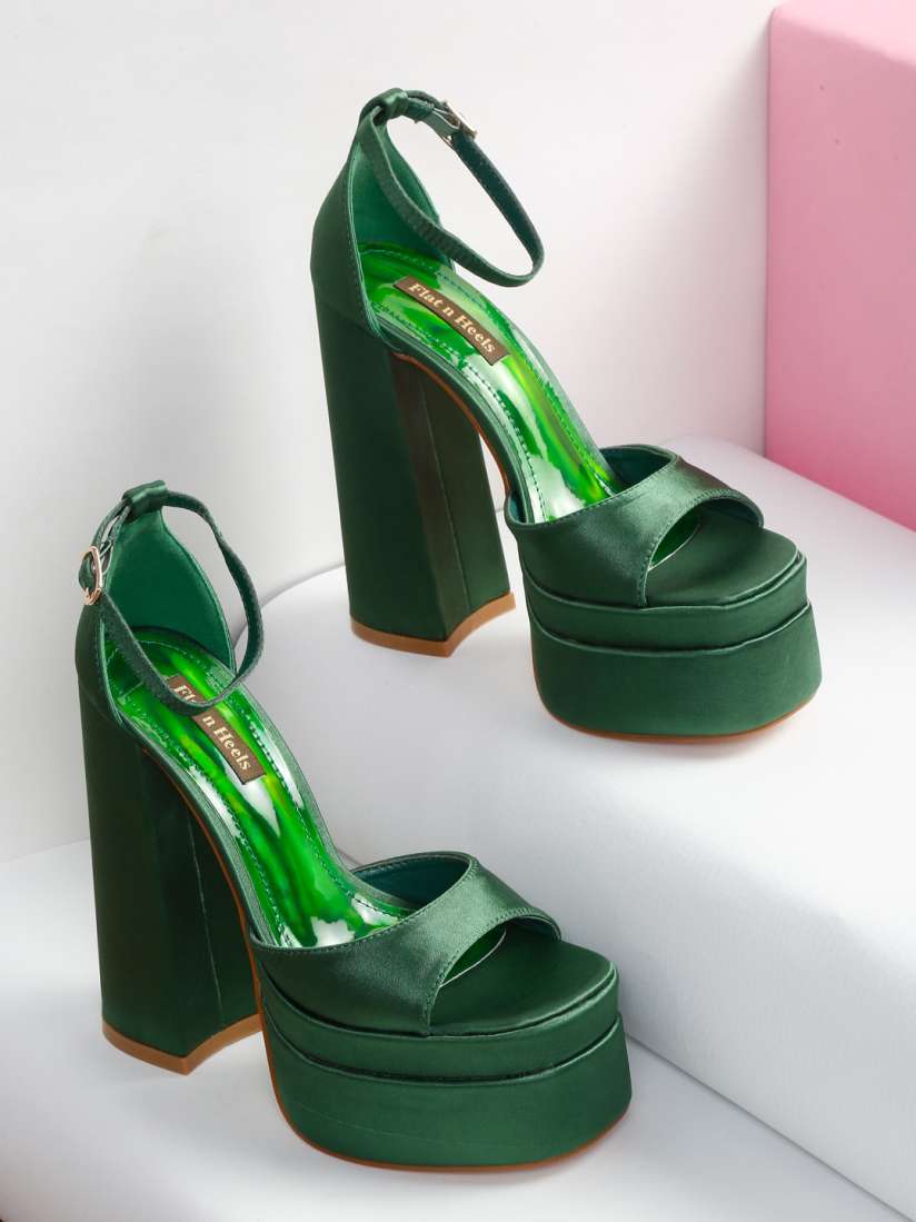 Myntra platform heels top