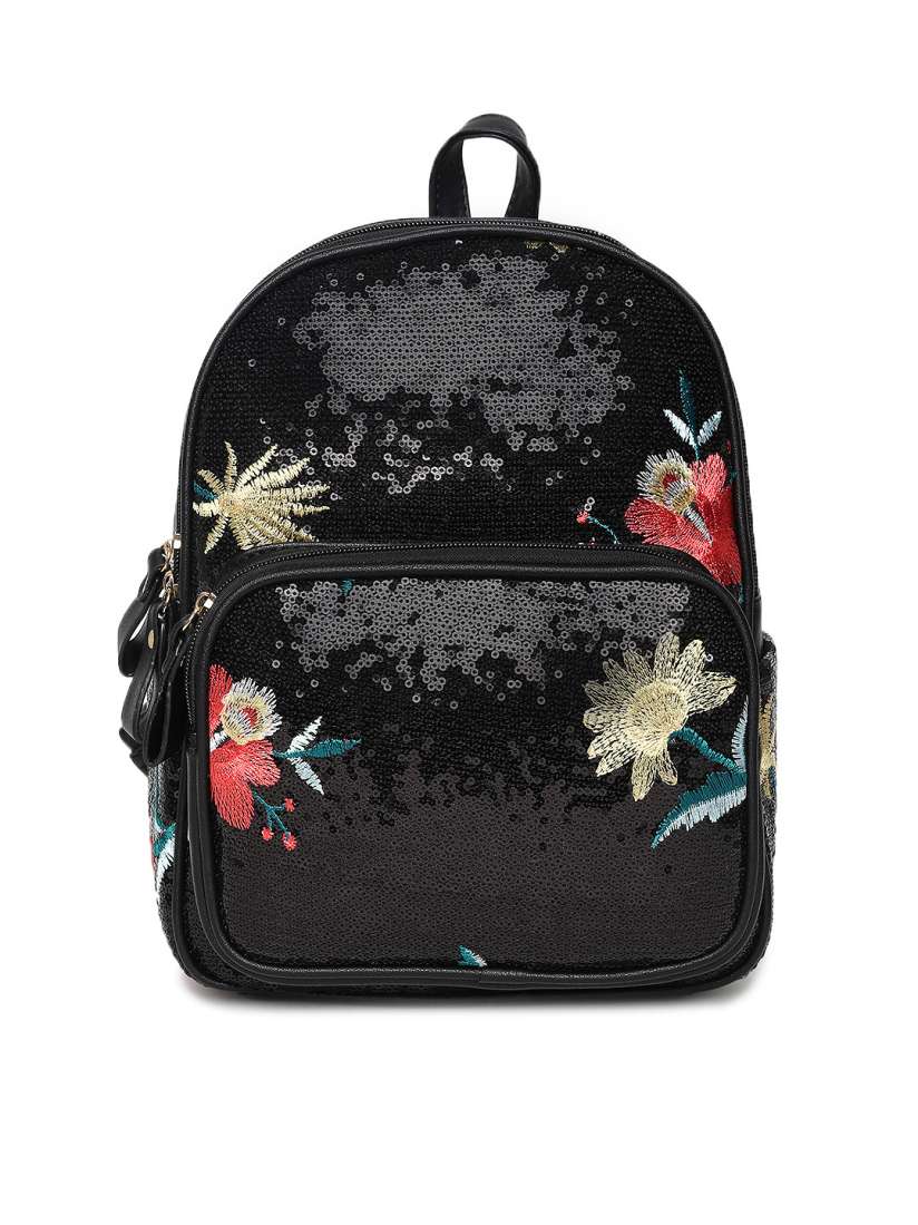 Buy Ginger by Lifestyle Women Black Backpack Backpacks for Women 2459202 Myntra