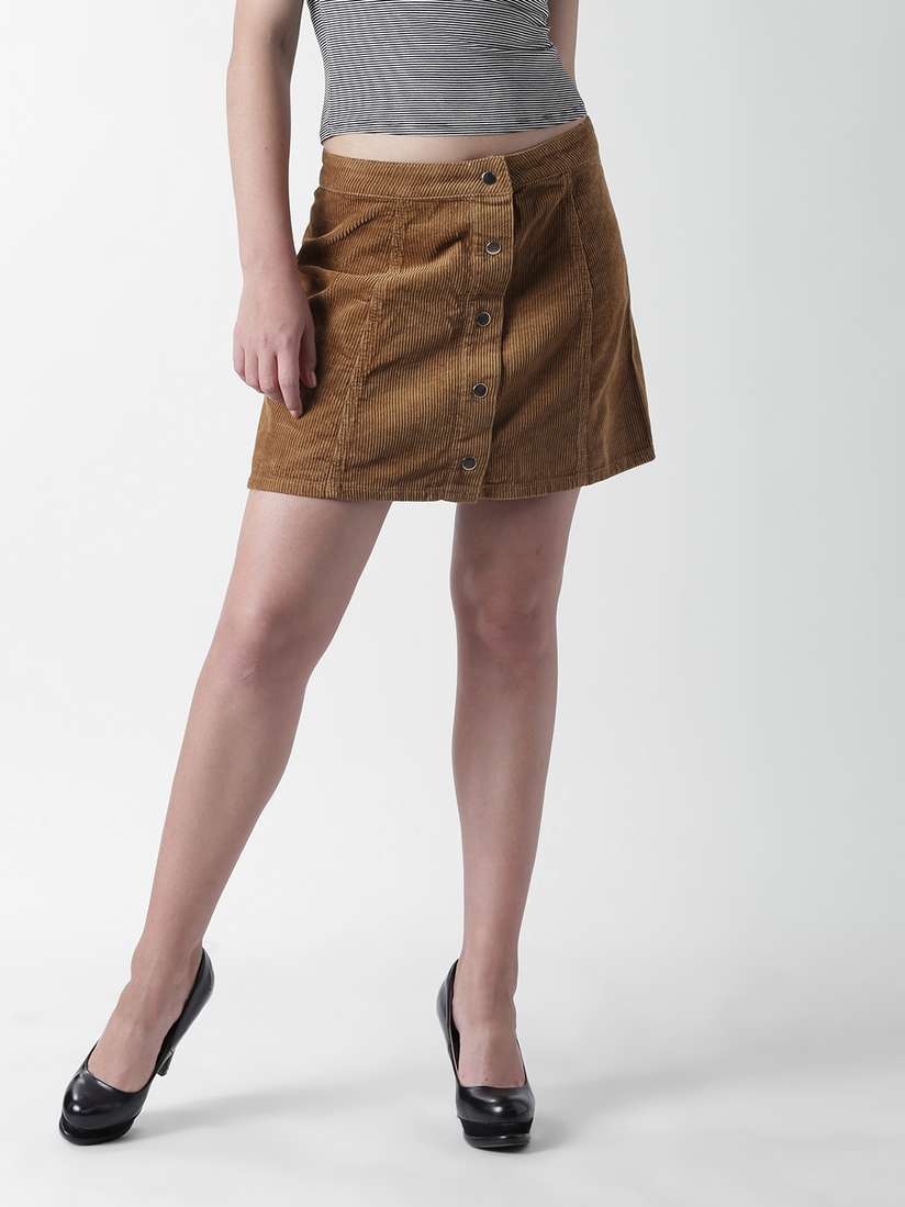 Brown Skirts A Line Skirt Forever 21 Mini Skirt Outfits Brown