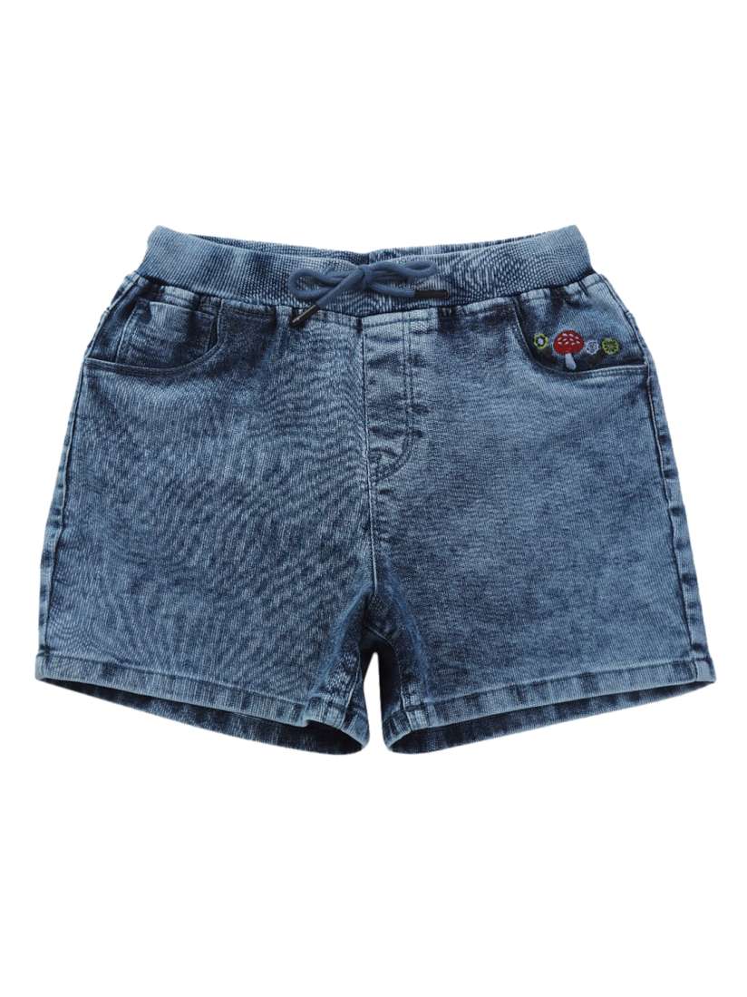 Buy Gini and Jony Girls Mid Rise Denim Shorts Shorts for Girls 24597890 Myntra