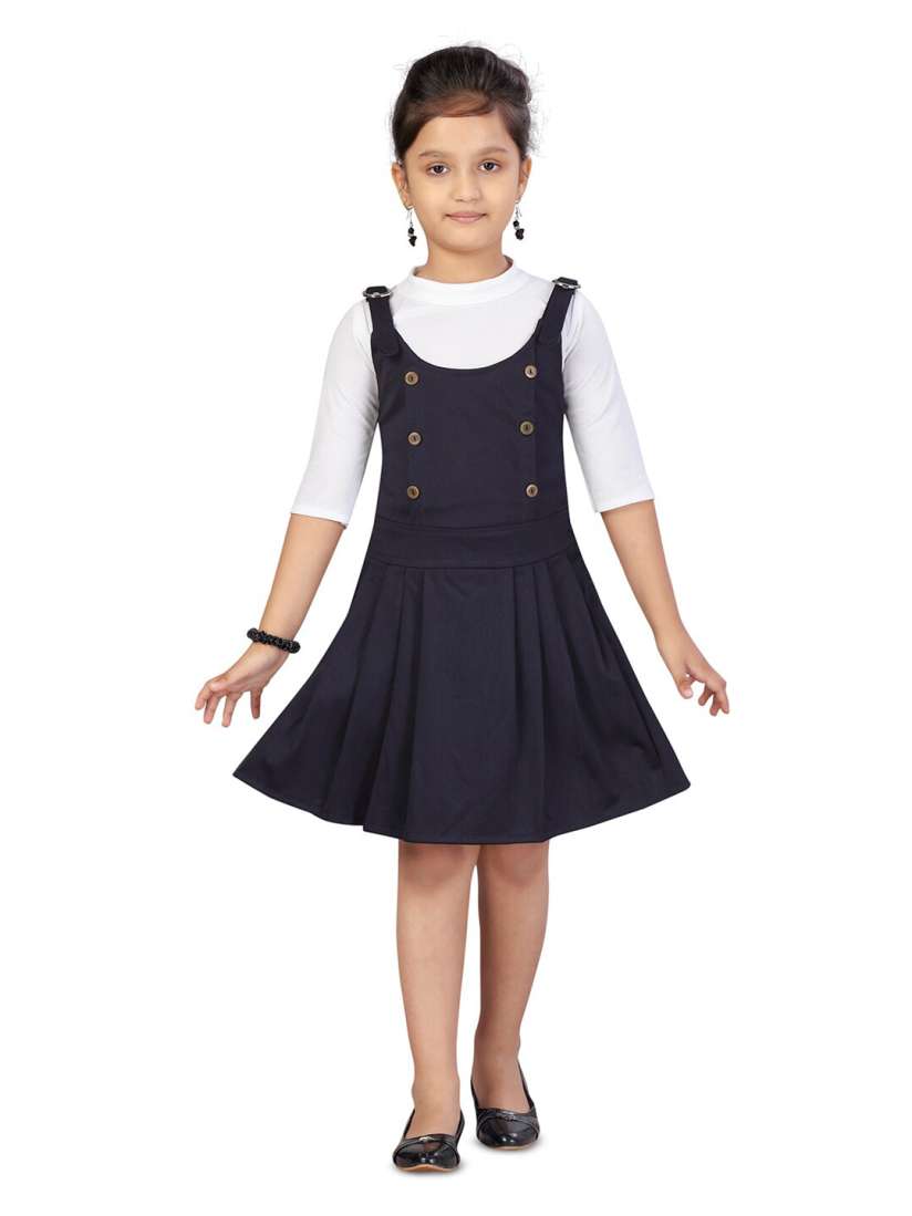 Pinafore dress myntra clearance