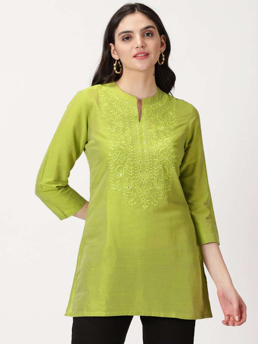 Saffron threads kurtis hot sale
