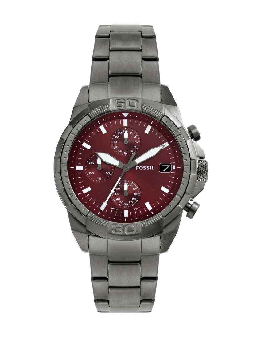 Buy Fossil Men Dial Stainless Steel Bracelet Style Straps Analogue Watch FS6017 Watches for Men 24602866 Myntra