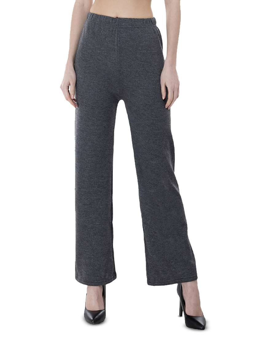 Buy BAESD Knitted Wool Warm Palazzos - Palazzos for Women 24604516 | Myntra