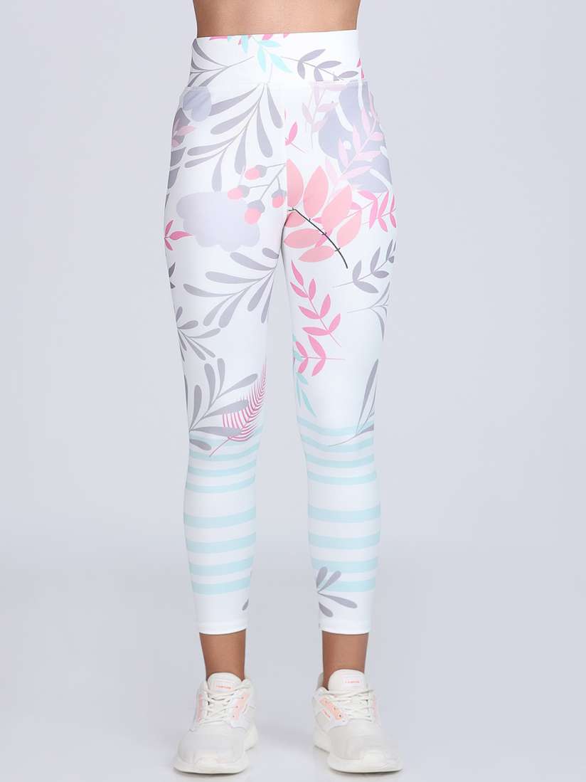 Floral running tights on sale