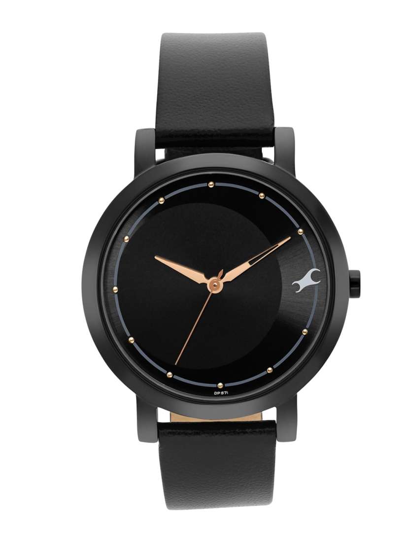 Fastrack watches leather belt discount