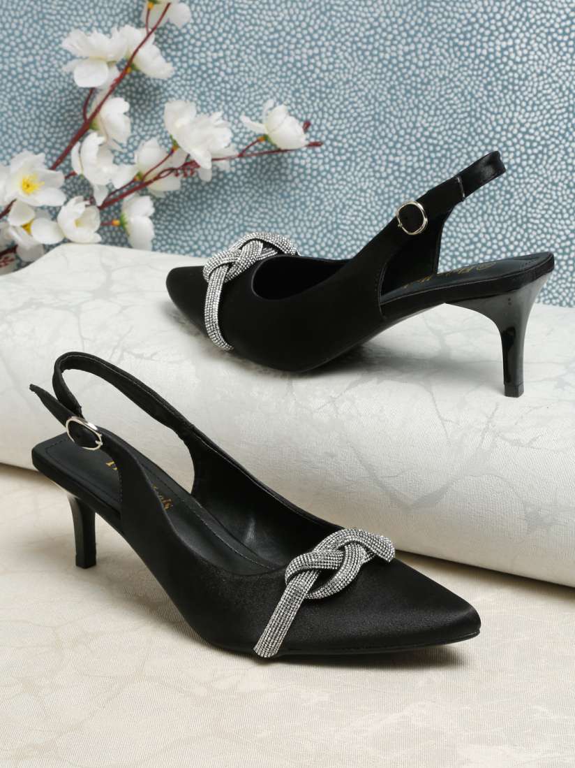Mules with backstrap best sale