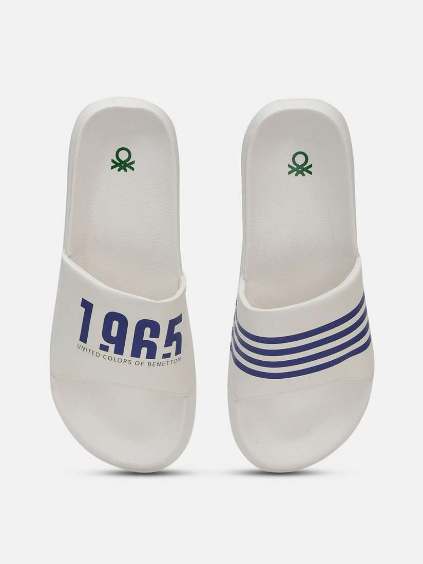Buy United Colors of Benetton Men Printed Sliders Flip Flops for Men 24610838 Myntra