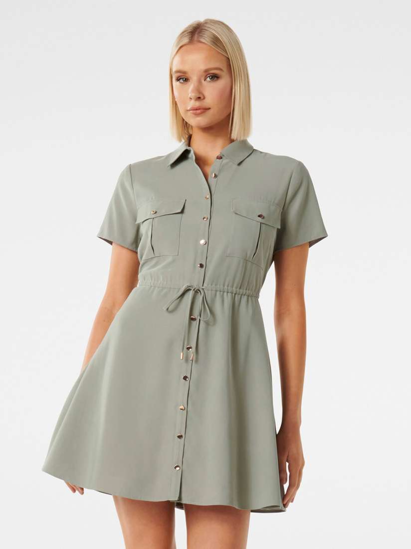 Denim dress myntra top