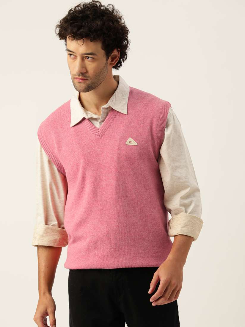 Buy Monte Carlo Men Solid Sweater Vest Sweaters for Men 24612044 Myntra