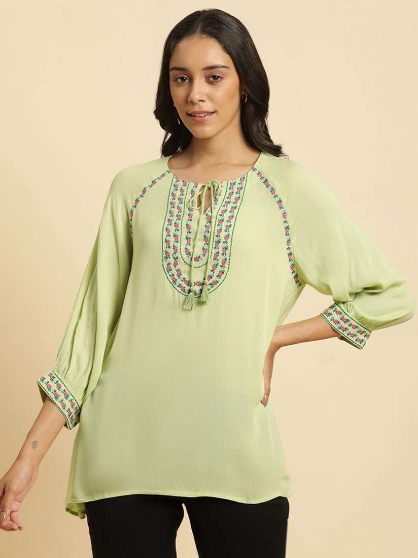 W tops in myntra outlet