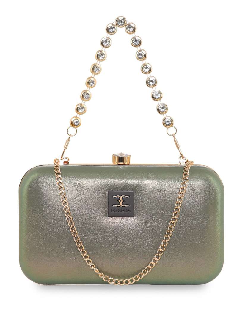 Buy ESBEDA Textured Box Clutch Clutches for Women 24621834 Myntra