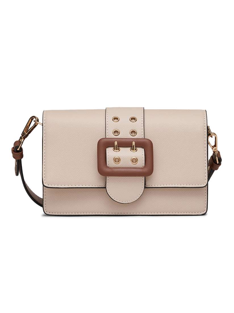 Buy MIRAGGIO Solid Structured Crossbody Bag Handbags for Women 24624410 Myntra