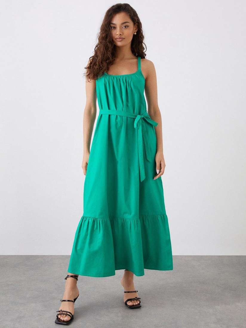 Buy DOROTHY PERKINS Petite Tiered Cotton Maxi Dress - Dresses for Women  24625114 | Myntra