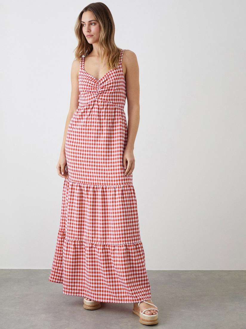 Buy DOROTHY PERKINS Gingham Checked Maxi Dress Dresses for Women 24625120 Myntra