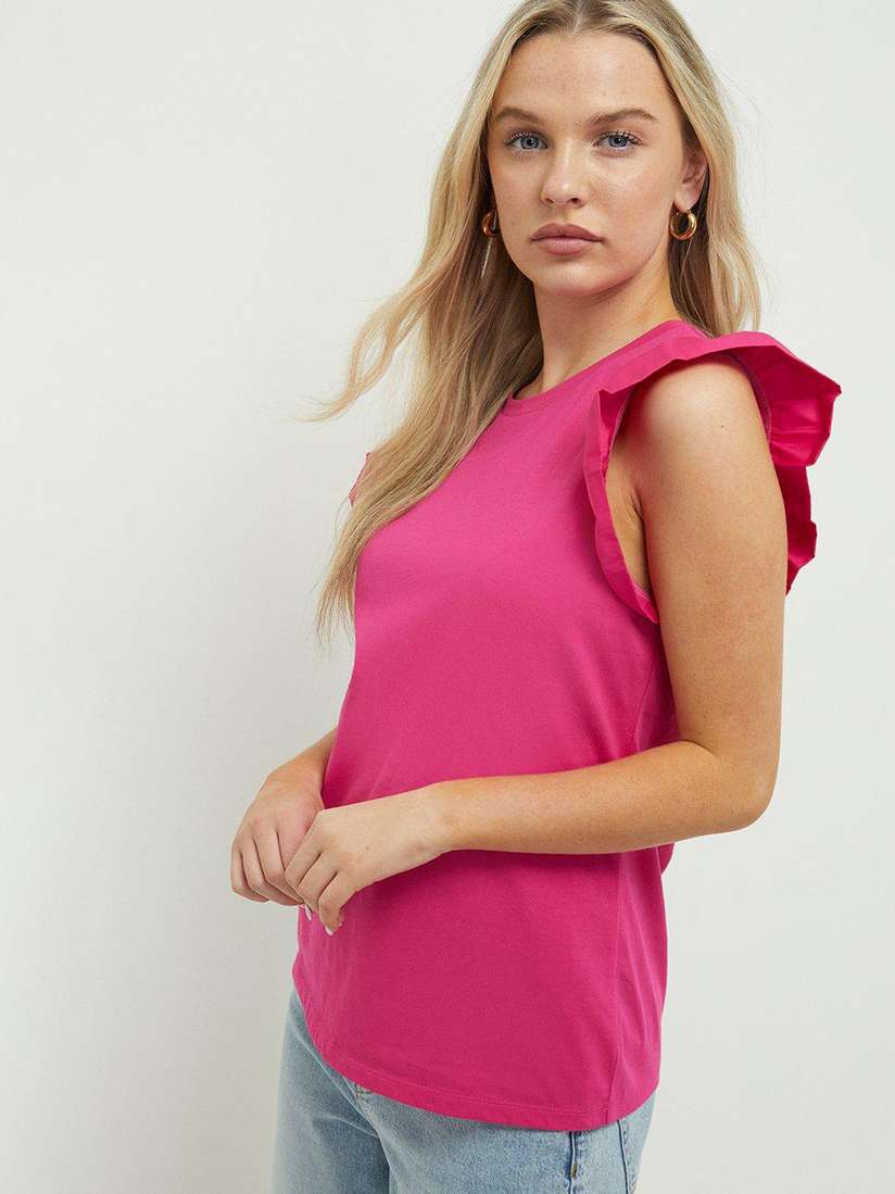 dorothy perkins ruffle top