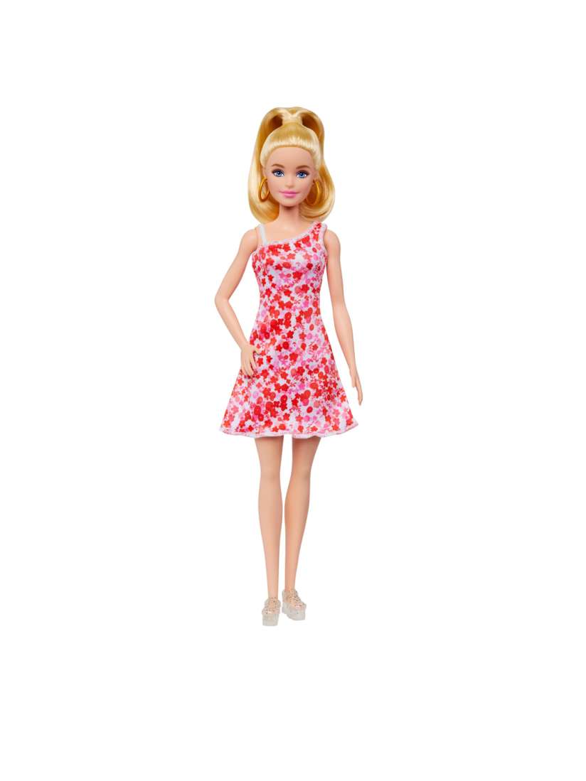 Buy Barbie Fashionistas Doll with Curly Brown Hair and Graffiti Print T Shirt Dress Soft Toys and Dolls for Girls 24639376 Myntra