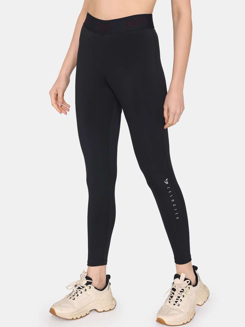 Buy Zelocity by Zivame Moisture Wicking Ankle Length Training Tights Tights for Women 24641974 Myntra