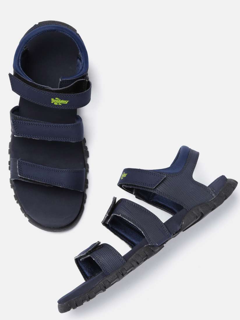 Buy Roadster Men Navy Blue Sports Sandals Sandals for Men 2464320 Myntra