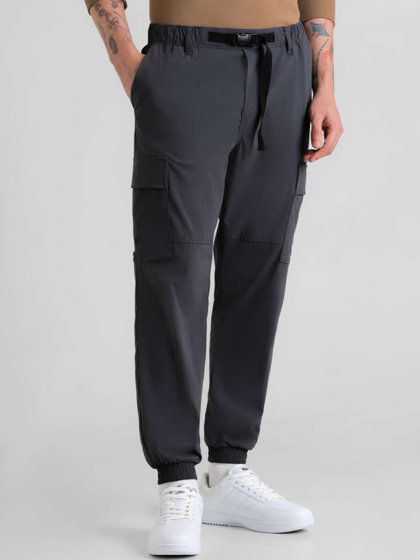 Buy Jack Jones Men Training or Gym Slim fit Joggers Track Pants for Men 24646384 Myntra