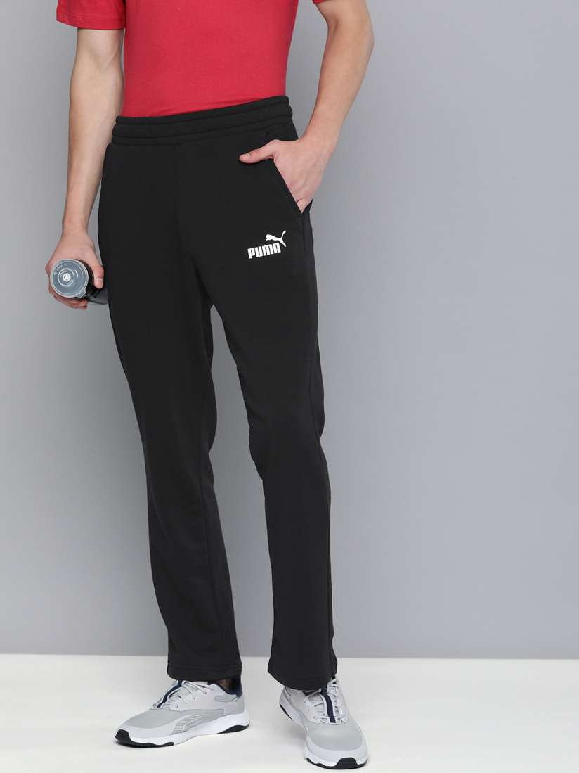Buy Puma Men Essential Logo Mid rise Track Pants Track Pants for Men 24652852 Myntra