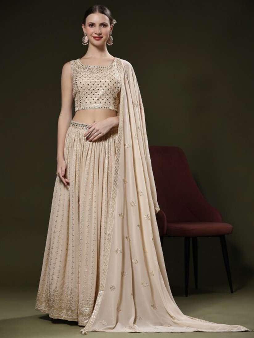 Buy JUST FASHION Embroidered Thread Work Ready to Wear Lehenga Blouse With Dupatta Lehenga Choli for Women 24660712 Myntra